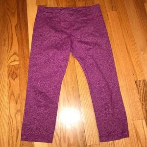 Under armour workout Capri medium magenta